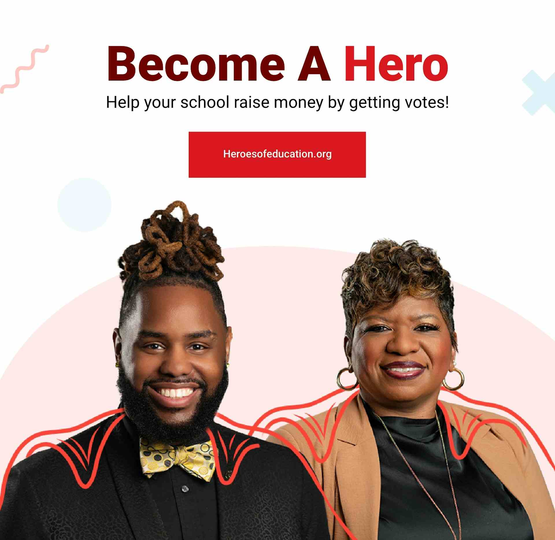 become a hero: help your school raise money by getting votes