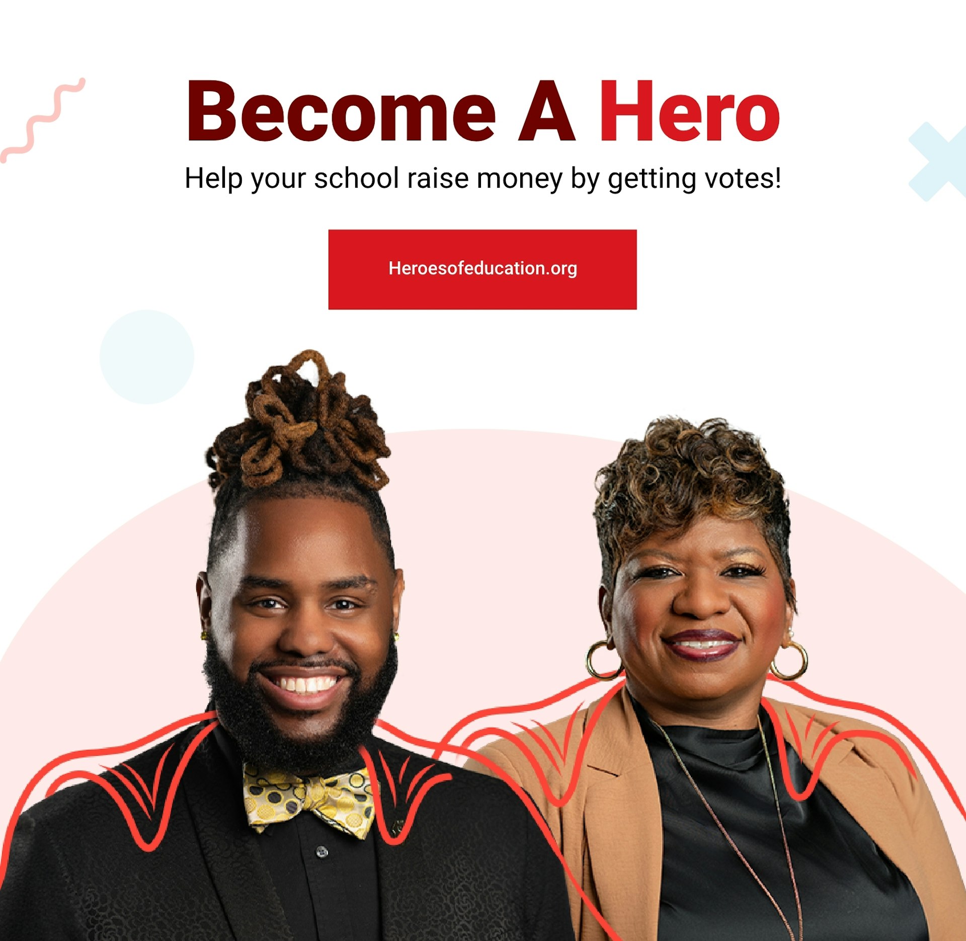 become a hero: help your school raise money by getting votes